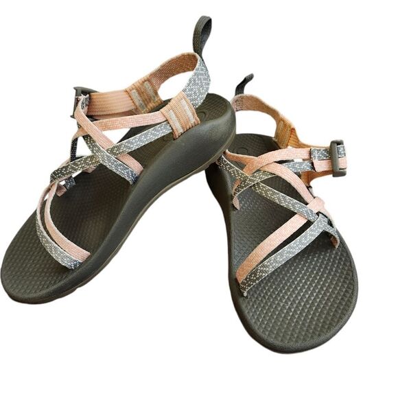 Chaco junior/girls Zcloud gray pink 4(Big Girl)